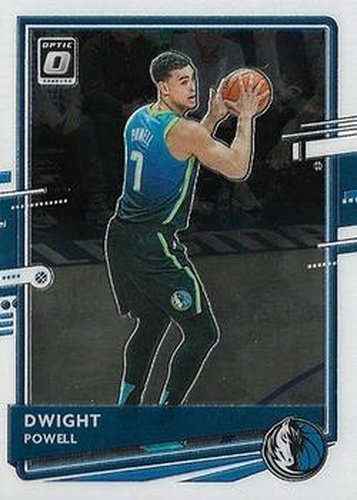 #45 Dwight Powell - Dallas Mavericks - 2020-21 Donruss Optic Basketball