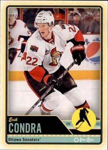 #45 Erik Condra - Ottawa Senators - 2012-13 O-Pee-Chee Hockey