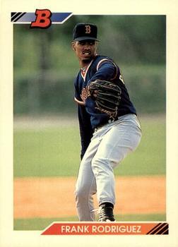 #45 Frank Rodriguez - Boston Red Sox - 1992 Bowman Baseball