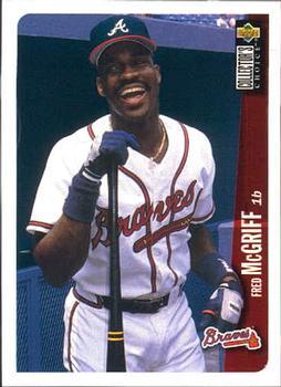 #45 Fred McGriff - Atlanta Braves - 1996 Collector's Choice Baseball