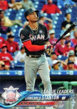 #45 Giancarlo Stanton - Miami Marlins - 2018 Topps Baseball
