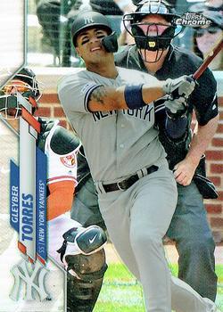 #45 Gleyber Torres - New York Yankees - 2020 Topps Chrome Baseball