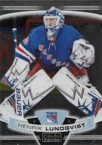 #45 Henrik Lundqvist - New York Rangers - 2019-20 O-Pee-Chee Platinum Hockey