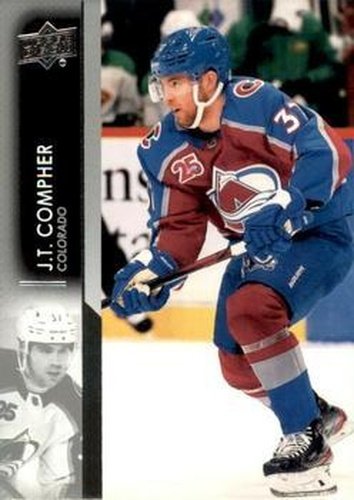 #45 J.T. Compher - Colorado Avalanche - 2021-22 Upper Deck Hockey