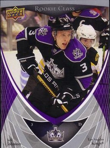 #45 Jack Johnson - Los Angeles Kings - 2007-08 Upper Deck Rookie Class Box Set Hockey