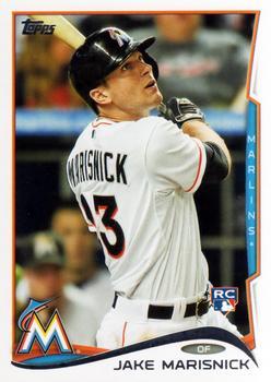 #45 Jake Marisnick - Miami Marlins - 2014 Topps Baseball