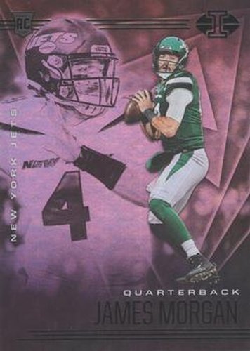 #45 James Morgan - New York Jets - 2020 Panini Illusions Football