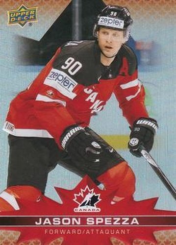 #45 Jason Spezza - Canada - 2021-22 Upper Deck Tim Hortons Team Canada Hockey