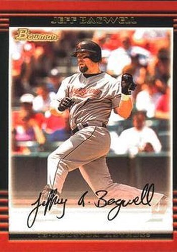 #45 Jeff Bagwell - Houston Astros - 2002 Bowman Baseball