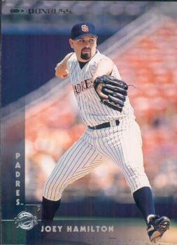 #45 Joey Hamilton - San Diego Padres - 1997 Donruss Baseball
