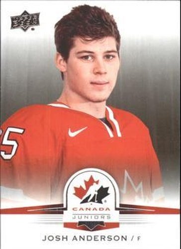 #45 Josh Anderson - Canada - 2014-15 Upper Deck Team Canada Juniors Hockey
