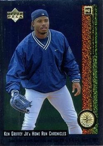#45 Ken Griffey Jr. - Seattle Mariners - 1998 Upper Deck - Ken Griffey Jr.'s Home Run Chronicles Baseball