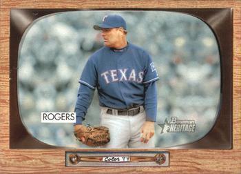 #45 Kenny Rogers - Texas Rangers - 2004 Bowman Heritage Baseball