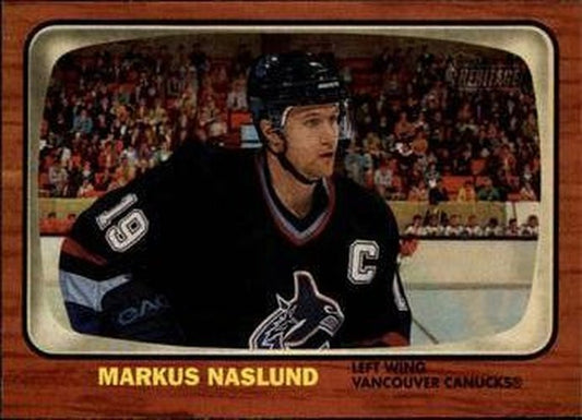 #45 Markus Naslund - Vancouver Canucks - 2002-03 Topps Heritage Hockey