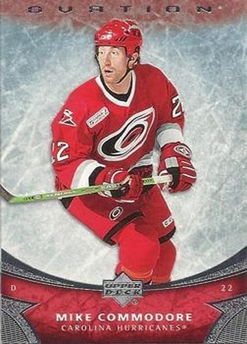 #45 Mike Commodore - Carolina Hurricanes - 2006-07 Upper Deck Ovation Hockey