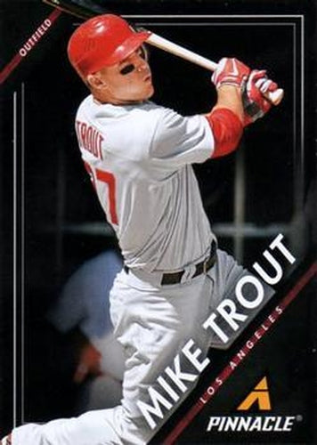 #45 Mike Trout - Los Angeles Angels - 2013 Pinnacle Baseball