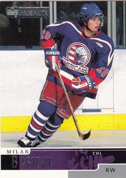 #45 Milan Bartovic - Tri-City Americans - 1999-00 Upper Deck Prospects Hockey