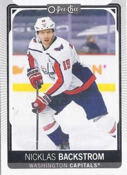 #45 Nicklas Backstrom - Washington Capitals - 2021-22 O-Pee-Chee Hockey