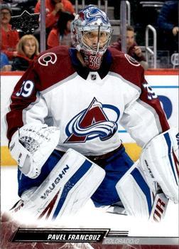 #45 Pavel Francouz - Colorado Avalanche - 2022-23 Upper Deck Hockey