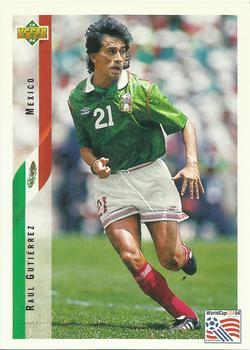 #45 Raul Gutierrez - Mexico - 1994 Upper Deck World Cup Contenders English/Spanish Soccer