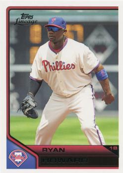 #45 Ryan Howard - Philadelphia Phillies - 2011 Topps Lineage Baseball