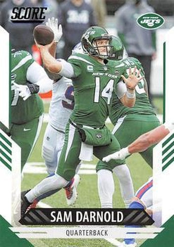 #45 Sam Darnold - New York Jets - 2021 Score Football