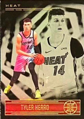 #45 Tyler Herro - Miami Heat - 2020-21 Panini Illusions Basketball