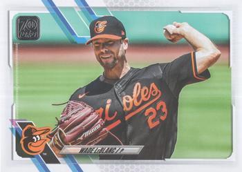 #45 Wade LeBlanc - Baltimore Orioles - 2021 Topps Baseball