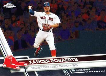 #45 Xander Bogaerts - Boston Red Sox - 2017 Topps Chrome Baseball