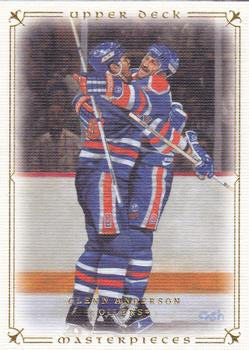 #45 Glenn Anderson - Edmonton Oilers - 2008-09 Upper Deck Masterpieces Hockey