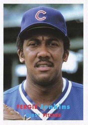 #45 Fergie Jenkins - Chicago Cubs - 2021 Topps Archives Baseball