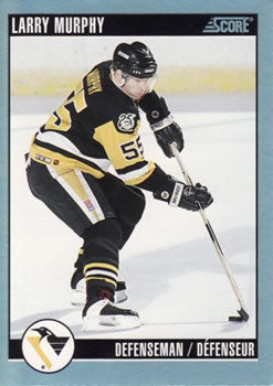 #45 Larry Murphy - Pittsburgh Penguins - 1992-93 Score Canadian Hockey