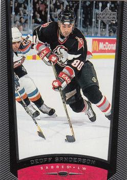 #45 Geoff Sanderson - Buffalo Sabres - 1998-99 Upper Deck Hockey