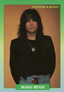 #45 Mandy Meyer - 1991 Brockum Rock Cards