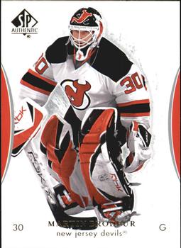 #45 Martin Brodeur - New Jersey Devils - 2007-08 SP Authentic Hockey