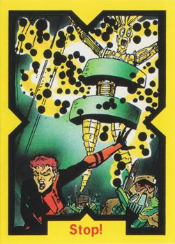 #45 Stop! - 1991 Marvel Comic Images X-Force