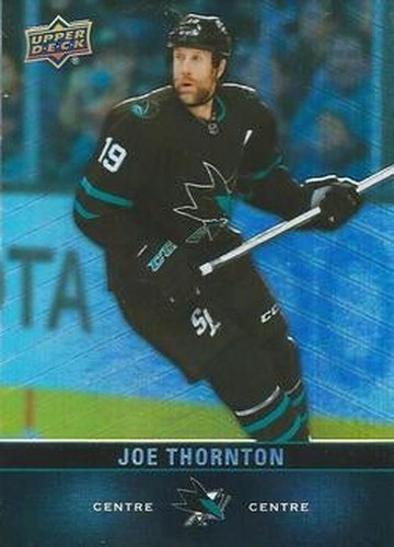 #45 Joe Thornton - San Jose Sharks - 2019-20 Upper Deck Tim Hortons Hockey