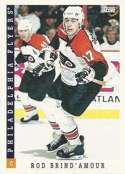 #45 Rod Brind'Amour - Philadelphia Flyers - 1993-94 Score Canadian Hockey