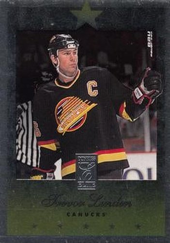#45 Trevor Linden - Vancouver Canucks - 1995-96 Donruss Elite Hockey