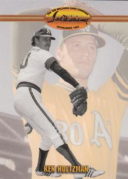 #45 Ken Holtzman - Oakland Athletics - 1993 Ted Williams Baseball