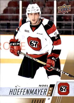 #45 Noel Hoefenmayer - Ottawa 67's - 2017-18 Upper Deck CHL Hockey