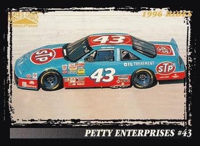 #45 Bobby Hamilton's Car - Petty Enterprises - 1996 Pinnacle Racer's Choice Racing