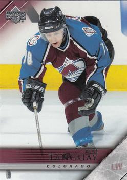 #45 Alex Tanguay - Colorado Avalanche - 2005-06 Upper Deck Hockey