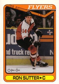 #45 Ron Sutter - Philadelphia Flyers - 1990-91 O-Pee-Chee Hockey