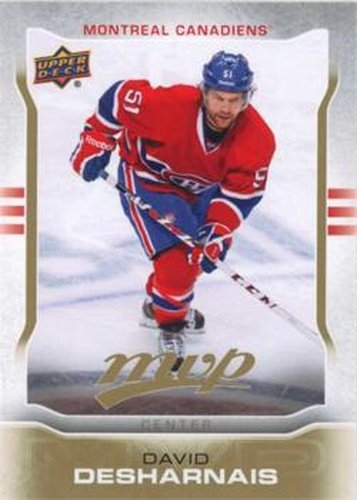 #45 David Desharnais - Montreal Canadiens - 2014-15 Upper Deck MVP Hockey