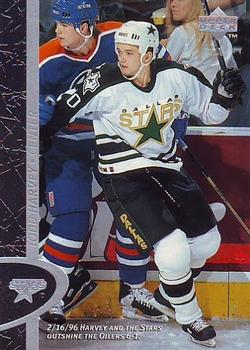 #45 Todd Harvey - Dallas Stars - 1996-97 Upper Deck Hockey