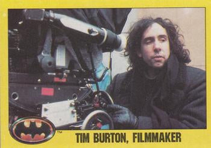 #245 Tim Burton, Filmmaker - 1989 Topps Batman