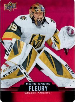 #DC-45 Marc-Andre Fleury - Vegas Golden Knights - 2020-21 Upper Deck Tim Hortons Hockey - Red Die Cut