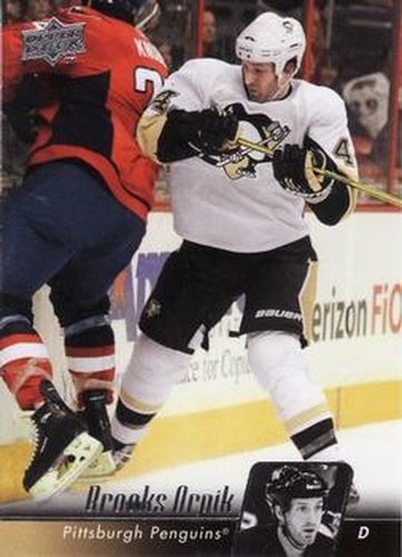 #45 Brooks Orpik - Pittsburgh Penguins - 2010-11 Upper Deck Hockey
