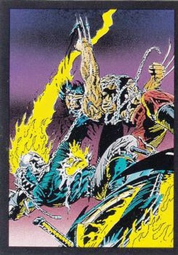#45 Hot Heads - 1992 Comic Images Ghost Rider II